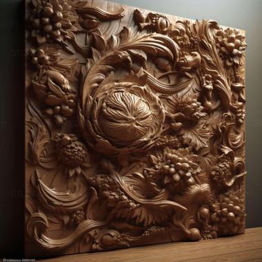 Patterns and decorations stl dof 2 3d model